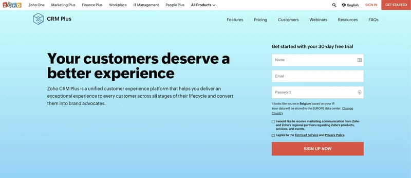 Zoho CRM to popularny wybór dla niezależnych konsultantów
