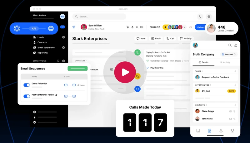 Cerrar ventas Interfaz CRM