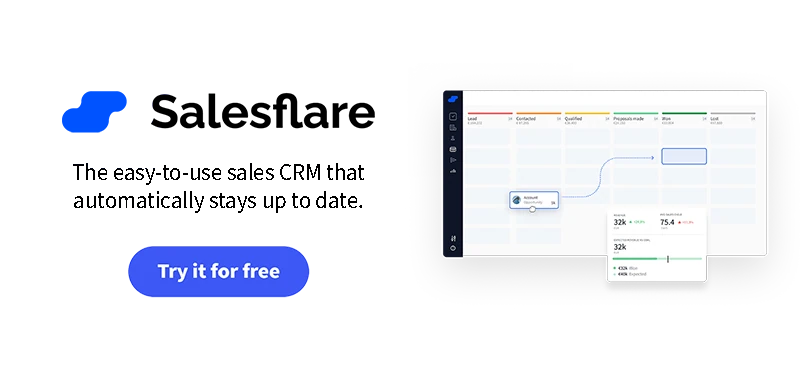 Prova Salesflare:s CRM