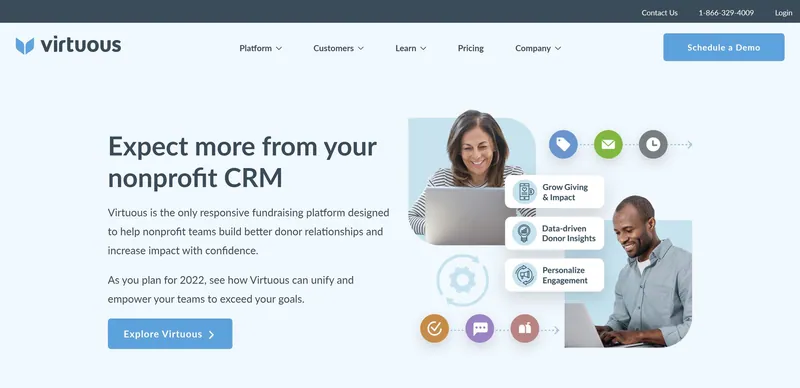 Virtuous: CRM för insamling av medel som ideell organisation