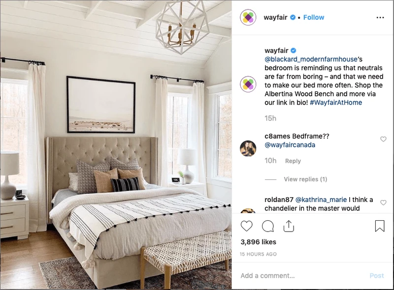 محتوى من إنشاء المستخدمين Wayfair