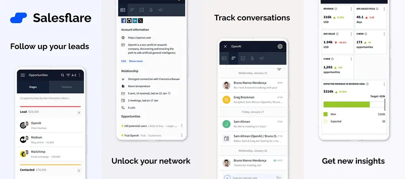 Die mobile CRM-App von Salesflare und ihre Vorteile
