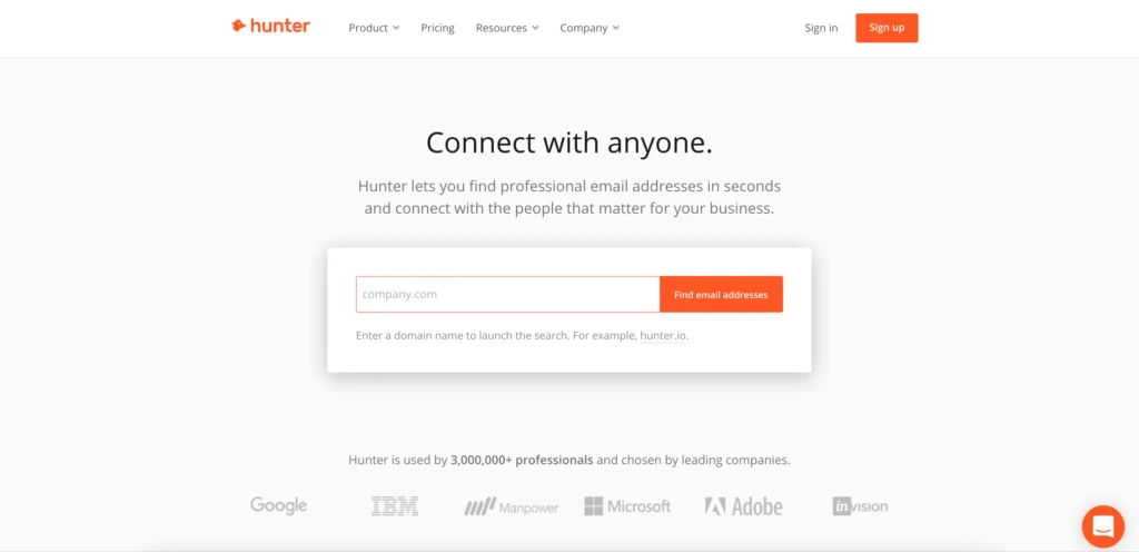 hunter.io