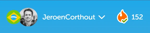 Jeroen Corthouts Duolingo-Serie