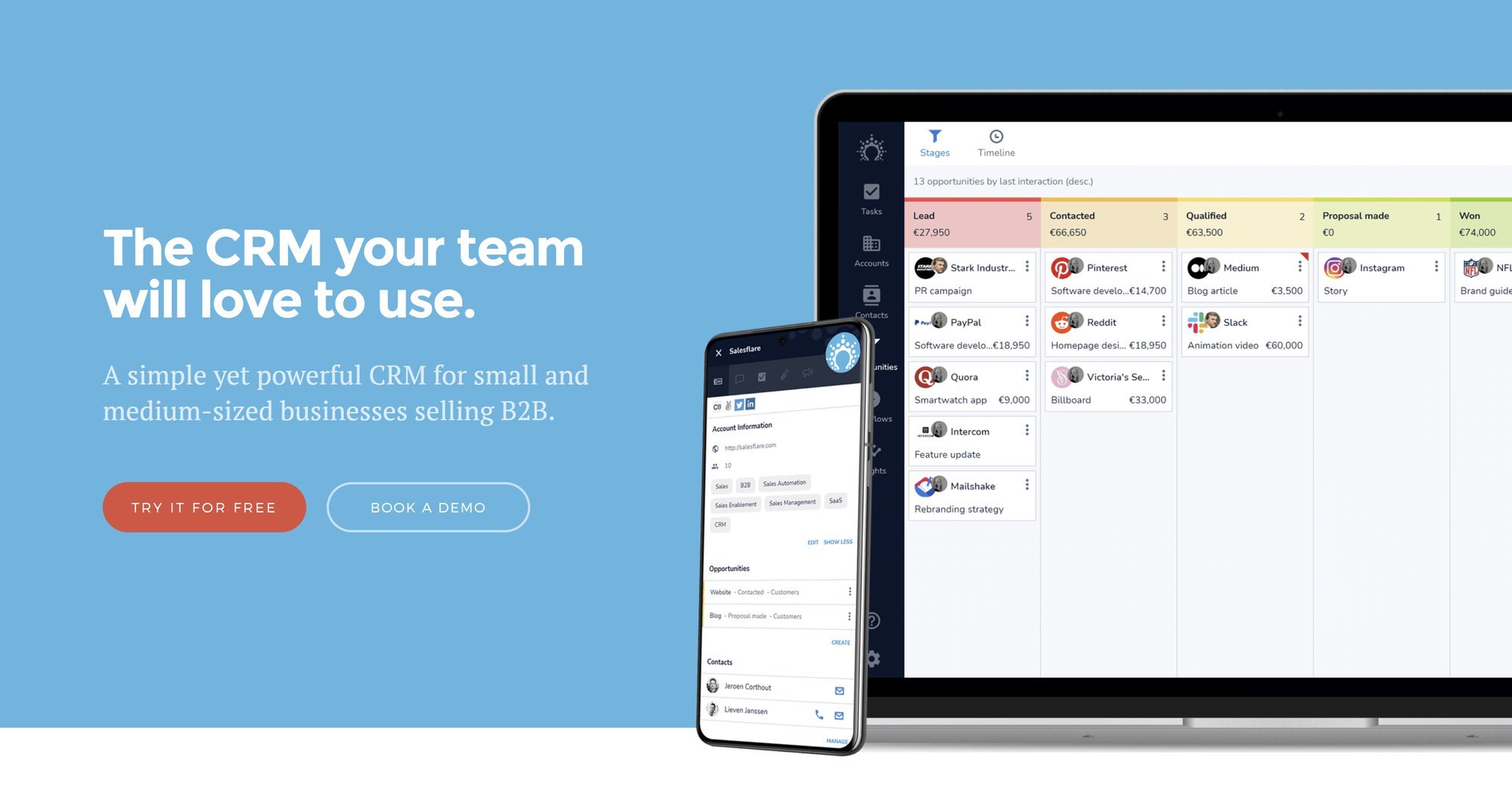 7 Best Mobile CRM Apps [2024 ranking]